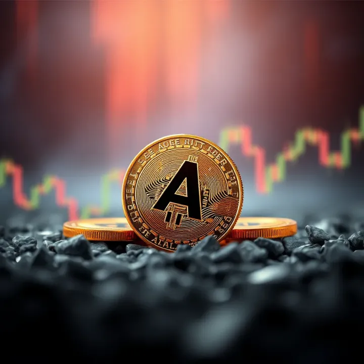 Conceptual illustration of Alice Coin's market potential and investment risks