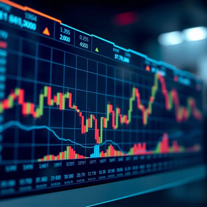 Graph showing Aptos cryptocurrency price trends and market fluctuations