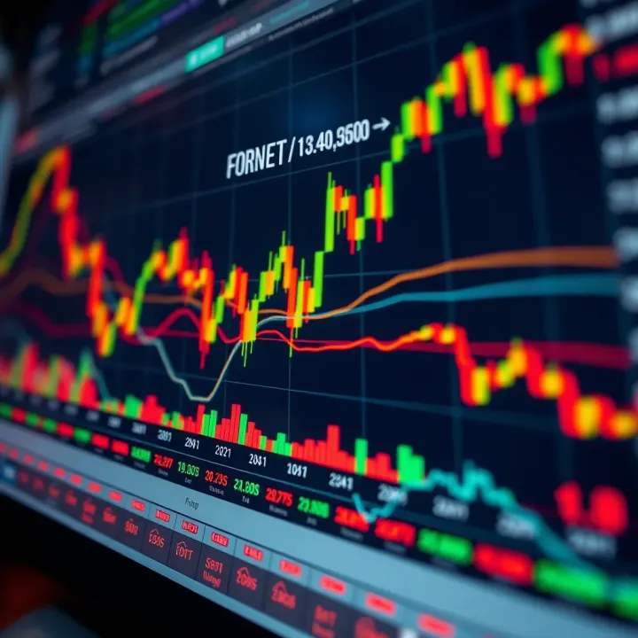 Volatility and Liquidity Patterns in Overlapping Forex Market Sessions Chart showing volatility and liquidity fluctuations during overlapping forex market sessions