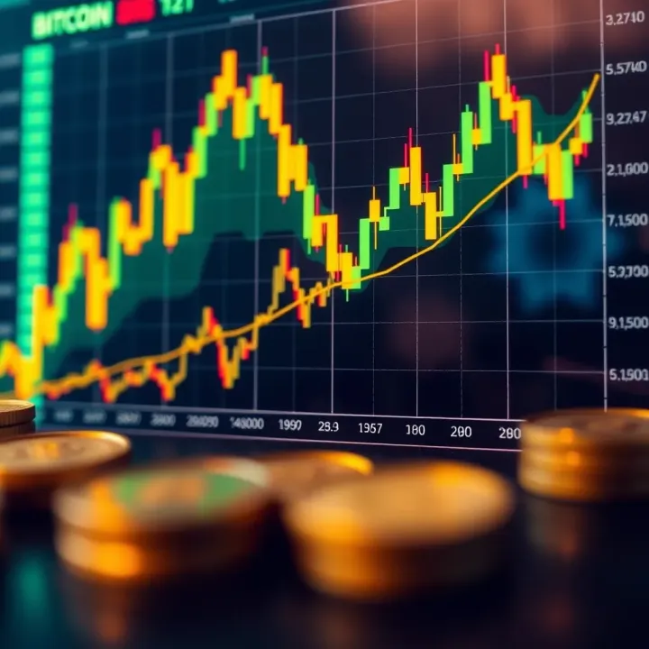 Bitcoin Price Trends Relevant to Pakistani Market Graph depicting Bitcoin price trends over time with key fluctuations highlighted