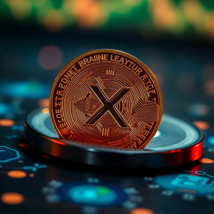Illustration of blockchain technology and regulatory impacts on digital assets