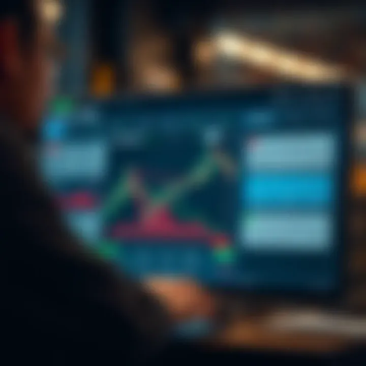 Illustration of a secure and accessible trading platform interface showcasing key features for beginner traders