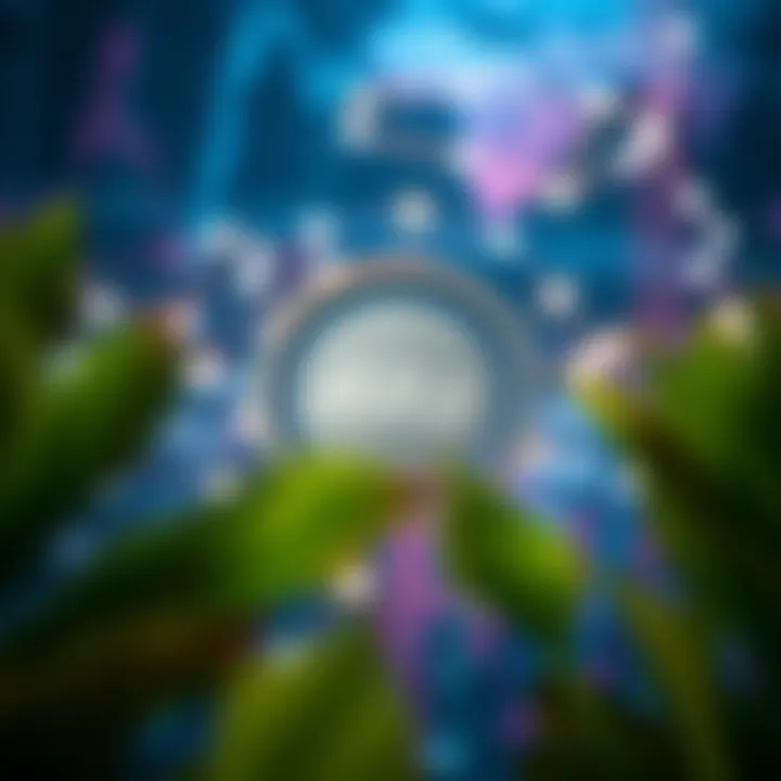 Technological Insights Behind ARB Token Developments Illustration of blockchain technology and ARB token integration with digital network elements