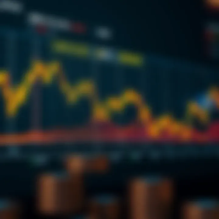 Graph depicting ARB token price fluctuations over time with market trend lines