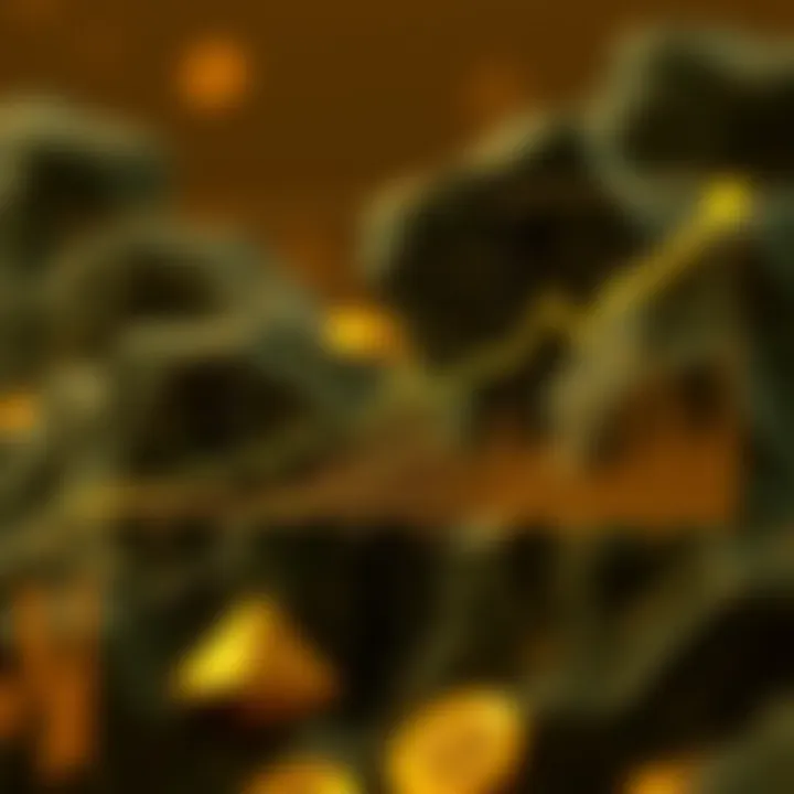 Graph showing growth trends and price fluctuations of Avalanche cryptocurrency over time