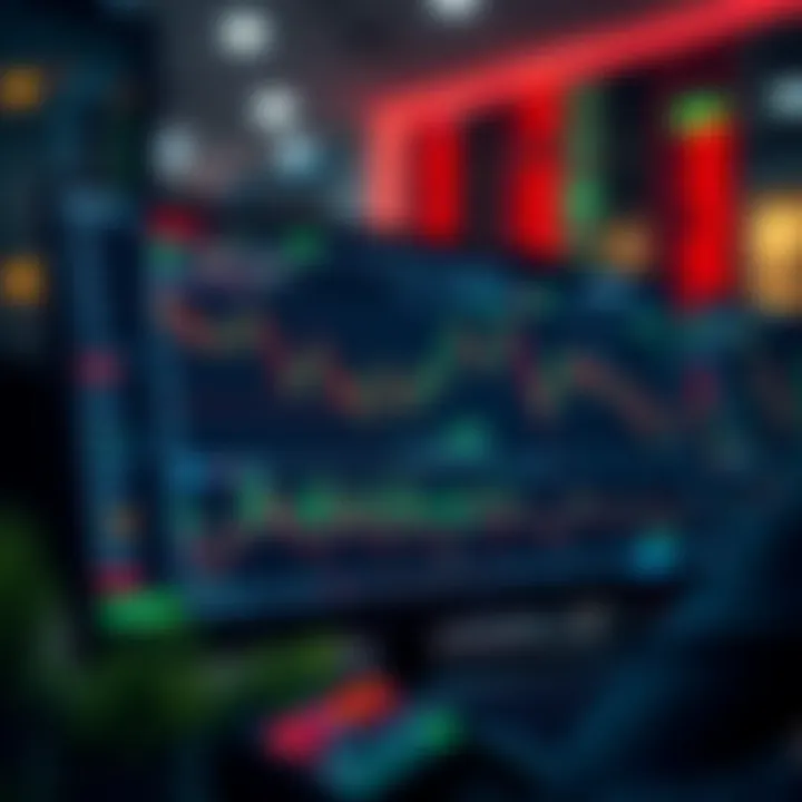 Binary.com trading interface integrated with TradingView indicators showcasing market trends and trading signals