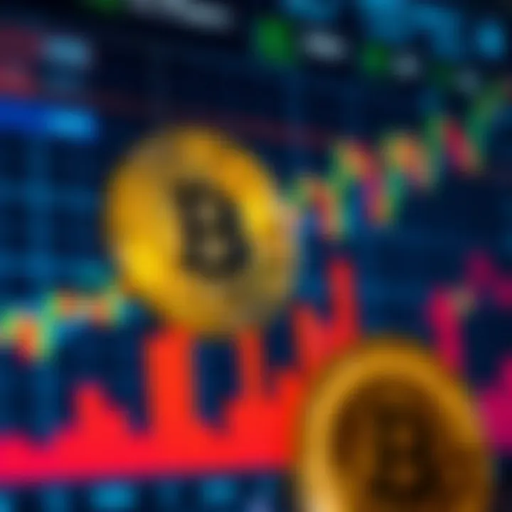 Graph depicting Bitcoin price fluctuations with key market indicators