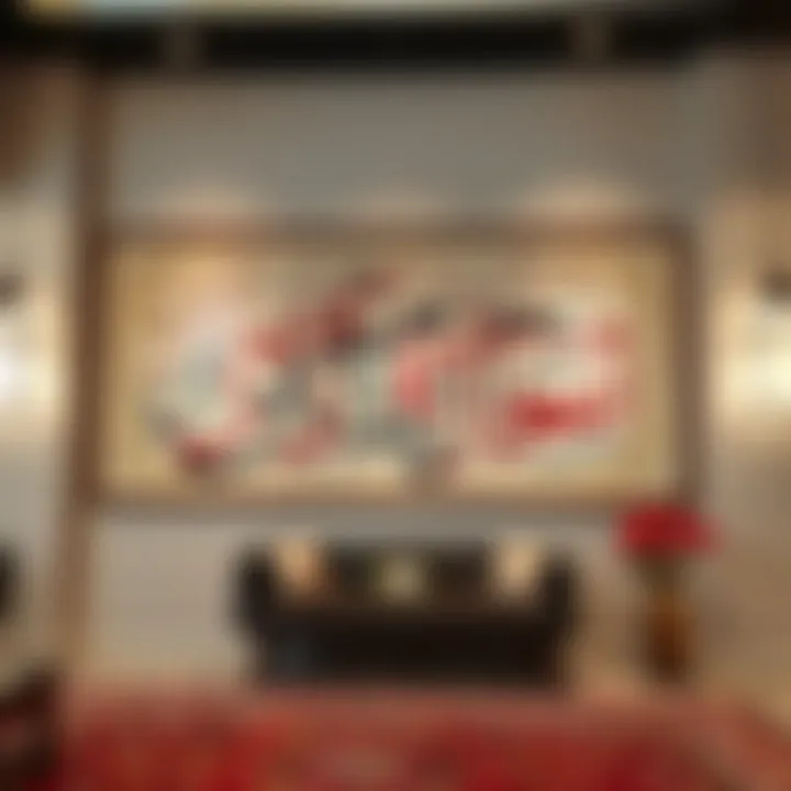 Contemporary Calligraphy Art in Pakistan Modern calligraphy artwork blending classical scripts with contemporary design elements