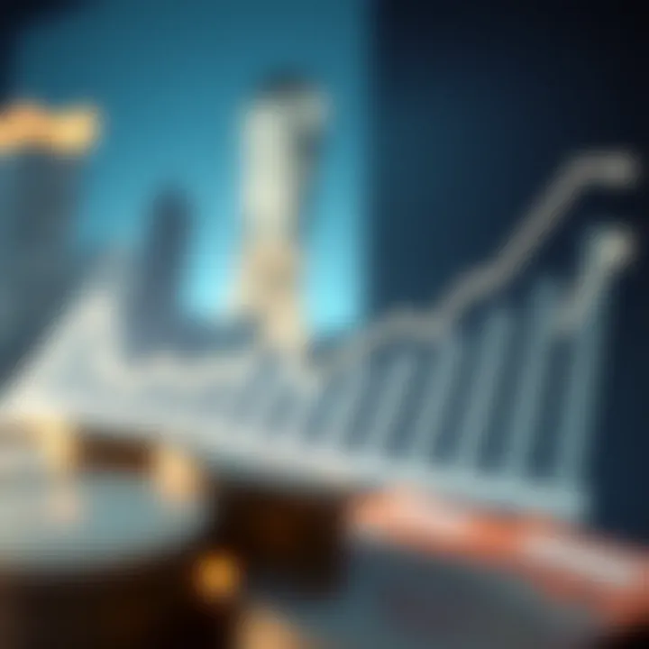 Graph depicting currency value trends influenced by economic factors in Pakistan