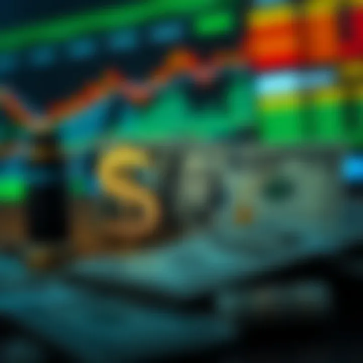 Illustration depicting currency conversion and market factors influencing Sol and USD values