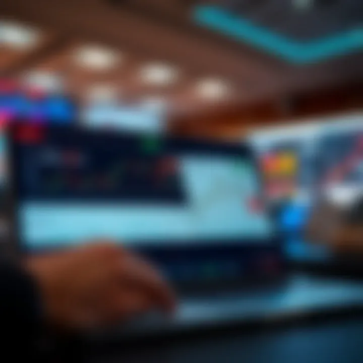 User interface of Deriv.com app showing multiple trading options and charts