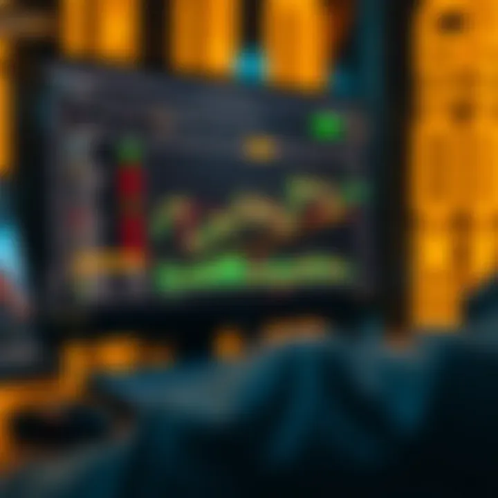 Interface displaying charts and trading options on Doo Prime platform