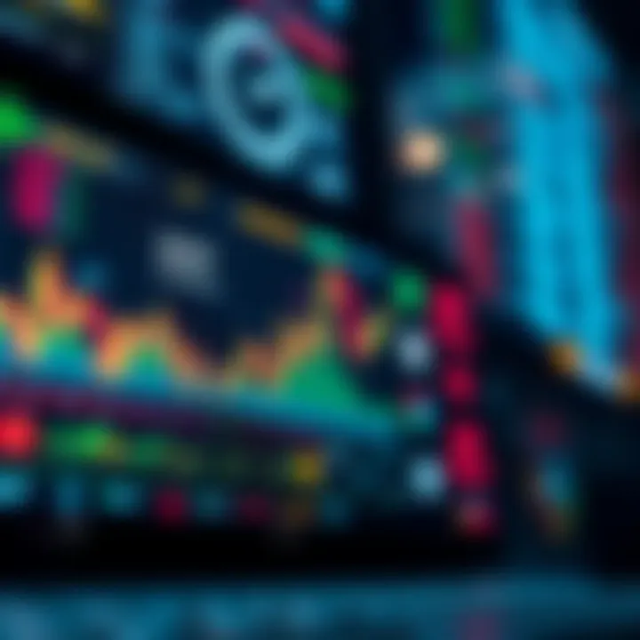 Visual representation of factors influencing DOT price including technical charts and risk indicators
