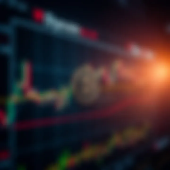 Technical chart depicting key indicators influencing Dym Coin price movements