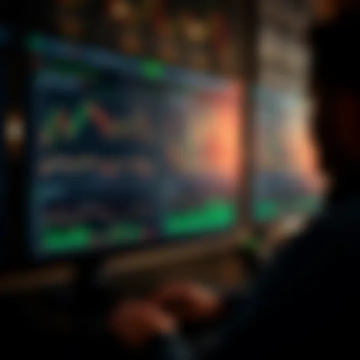 Dashboard of Exness Terminal showing forex trading charts and market analysis tools