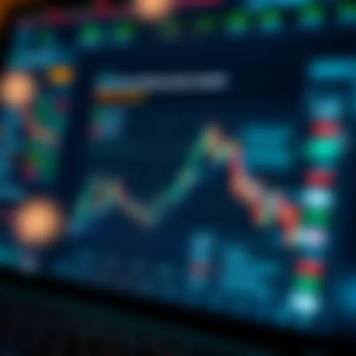 Chart showing various factors influencing forex spreads including market volatility and liquidity