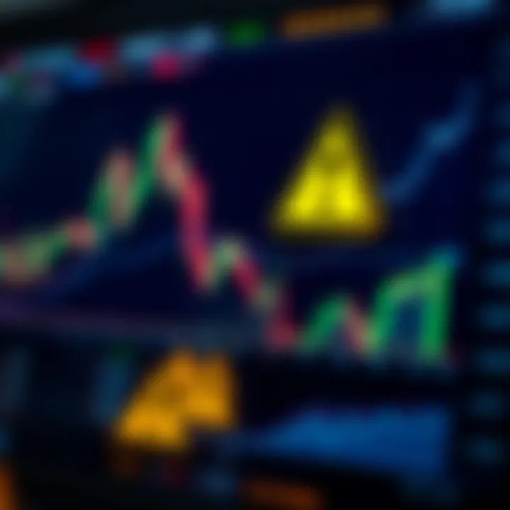 Risk Management Techniques for Forex Traders Illustration of risk management strategies in forex trading with charts and caution symbols