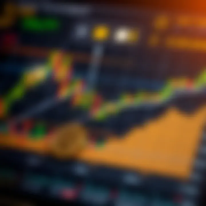 Technical analysis tools applied on gold trading chart highlighting key support and resistance levels