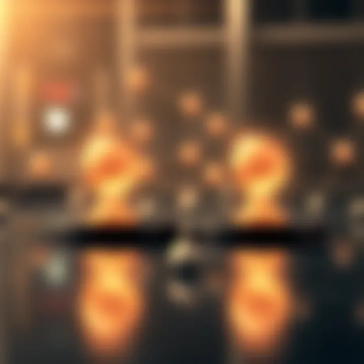 Abstract blockchain network connecting nodes symbolizing Pakistan's growing interest in blockchain technology