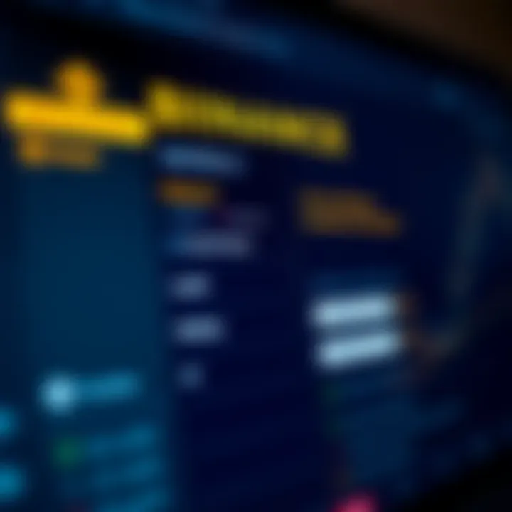 User interface displaying Binance withdrawal options and currency selection