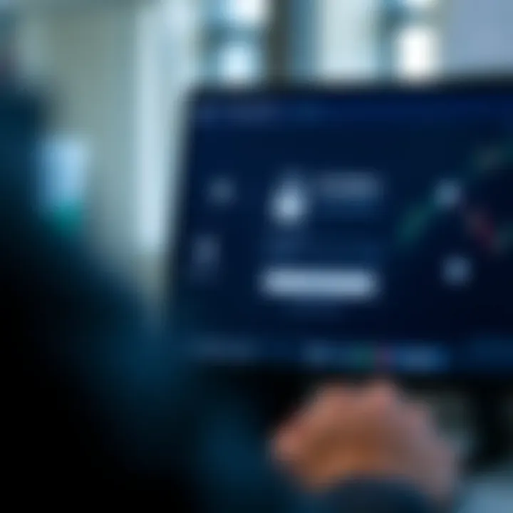 Secure login screen highlighting advanced security features and account protection measures on IQ Option