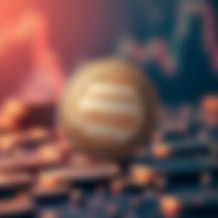 Visual representation of factors influencing Jupiter Coin price fluctuations