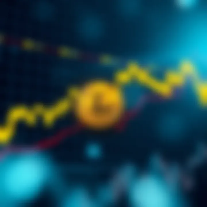 Graph showing upward and downward trends of Link Coin price in the cryptocurrency market