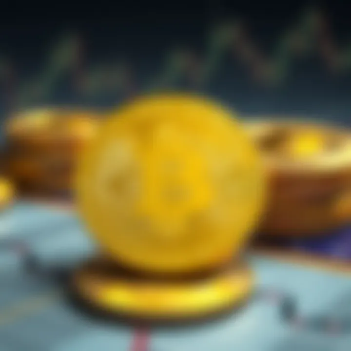 Conceptual graphic showing risks and considerations of meme cryptocurrencies for investors