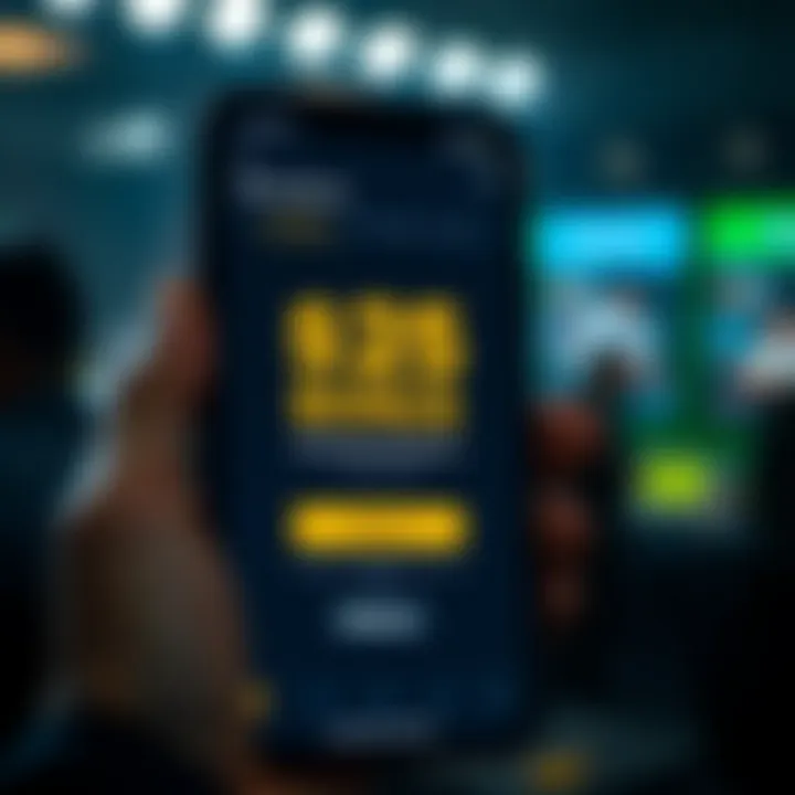 Sign Up Bonus Promotion on a Pakistani Betting Platform Mobile phone showing a promotional sign up bonus notification on a betting platform in Pakistan