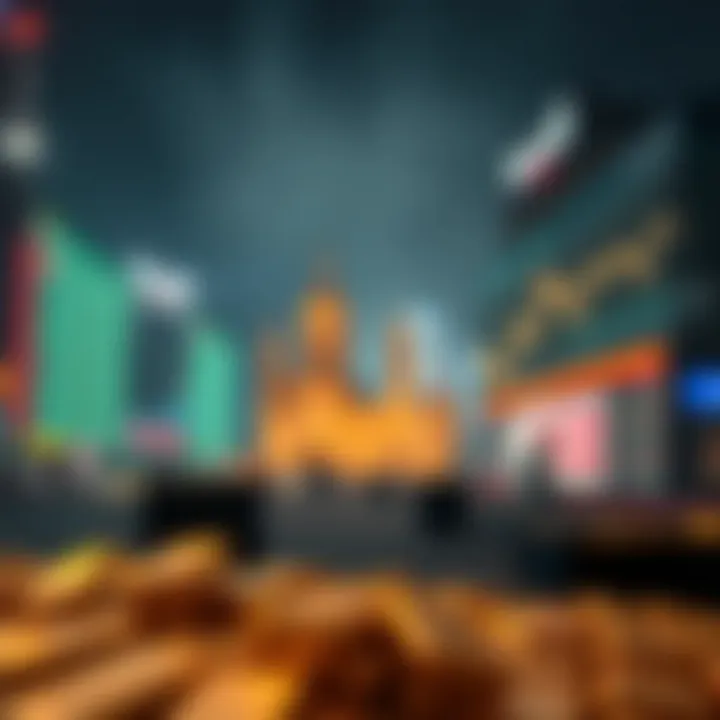 Illustration of Pakistan's market environment highlighting gold trading dynamics