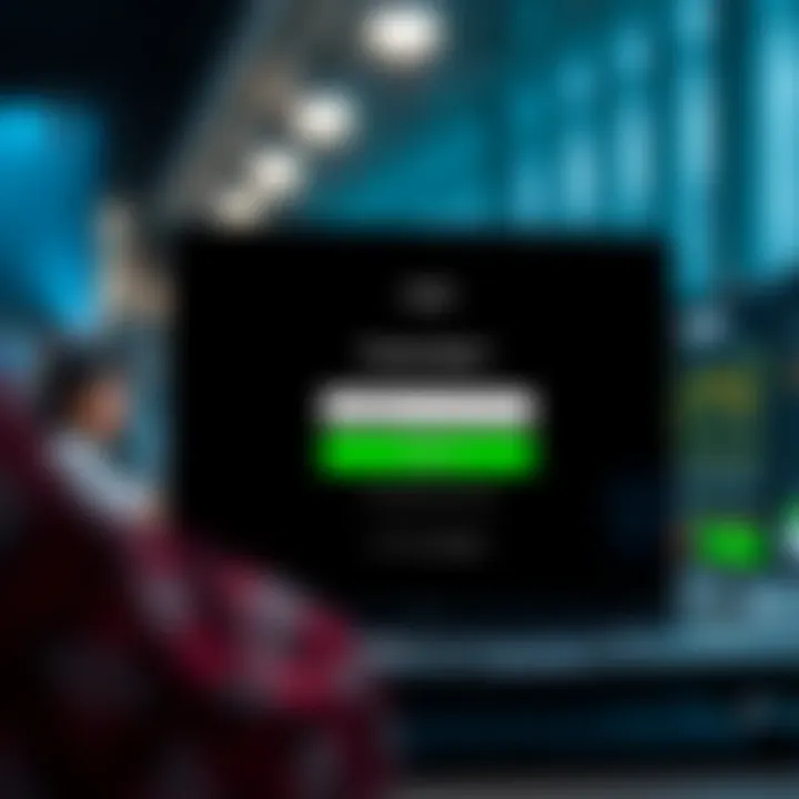 User interface displaying the Pocket Option login screen with fields for username and password