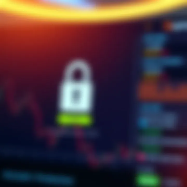 Qotex Account Security Features Secure login interface emphasizing account protection features on Qotex platform