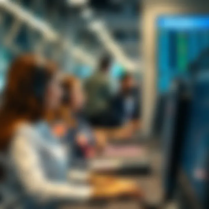 Support team assisting users with inquiries on Quotex.com trading platform