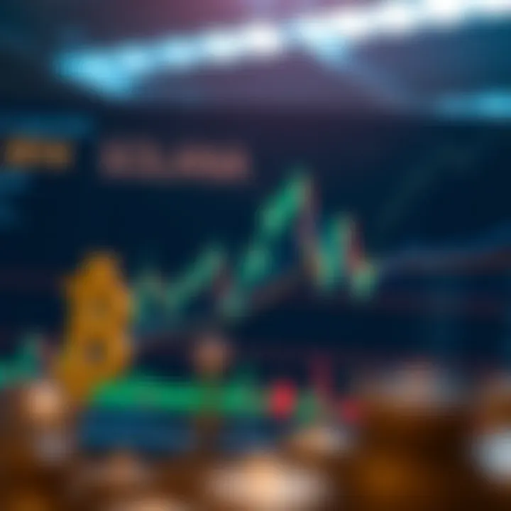 Technical chart showing cryptocurrency indicators relevant to Solana trading