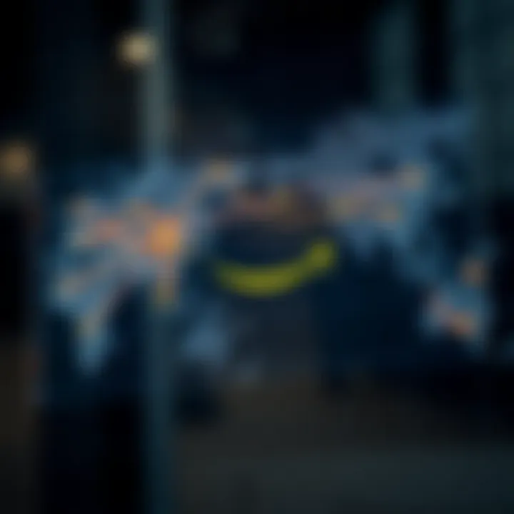 A global map highlighting Amazon's extensive e-commerce network and distribution centers