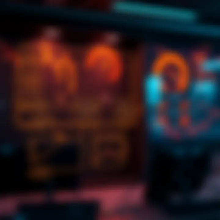 Diagram illustrating automated trading system connecting financial markets with algorithmic rules