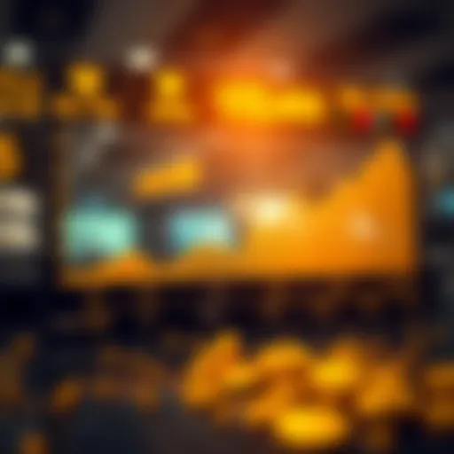 Graph illustrating fluctuations in gold prices influenced by global market trends and local demand