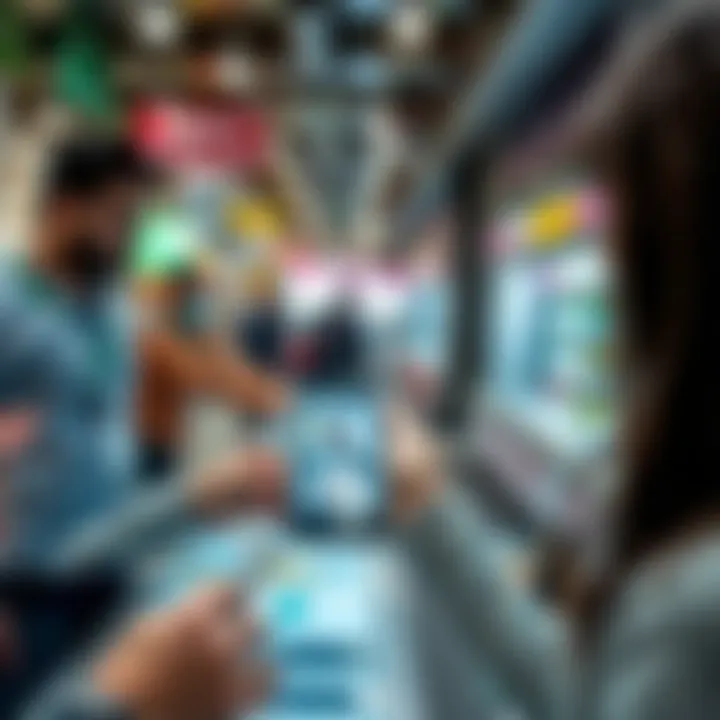 Digital payment transaction flowing seamlessly between businesses and customers through QR code scanning in Pakistan