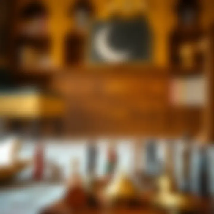 Diverse cultural symbols and mental health icons representing psychological counseling adaptations in Pakistan