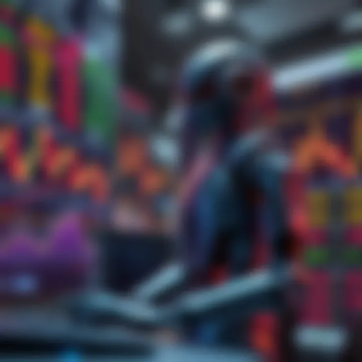 Diagram illustrating the operation of automated trading bots analyzing market data