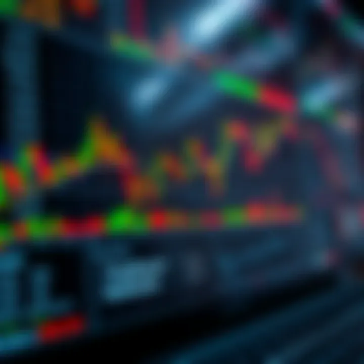 Conceptual illustration showing different sources of trading signals including technical charts and news data