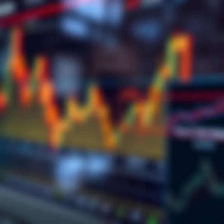 Graph illustrating the XHMaster Formula Indicator overlay on a financial trading chart showcasing trend analysis
