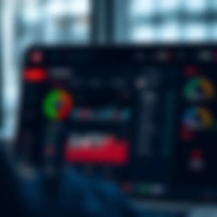 Dashboard showcasing XtreamForex platform features like account balance, trading options, and security settings