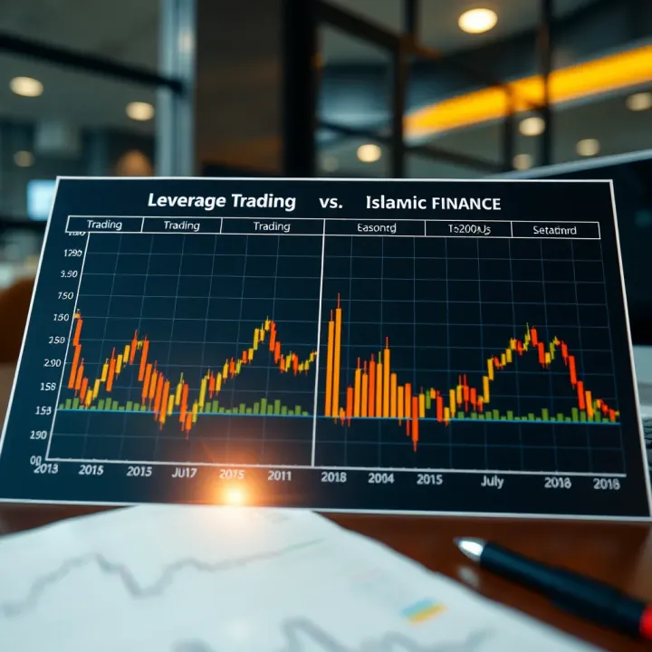 Leverage Trading Compared with Islamic Finance Options Comparison chart of leverage trading versus Islamic finance alternatives for investors