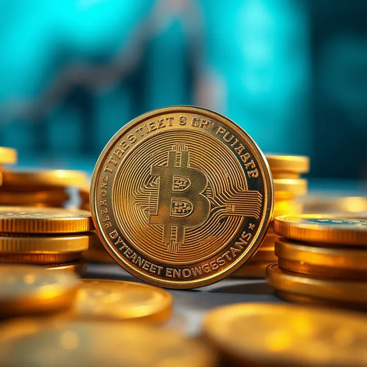 Visual representation of economic factors influencing cryptocurrency values