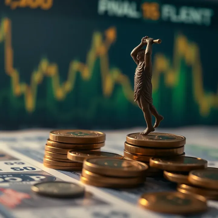 Illustration of key economic indicators impacting currency values in Pakistan and the United States