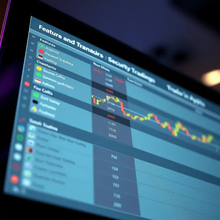 Feature and Security Comparison of Forex Trading Apps Comparison chart highlighting features, security, and cost of various forex trading applications