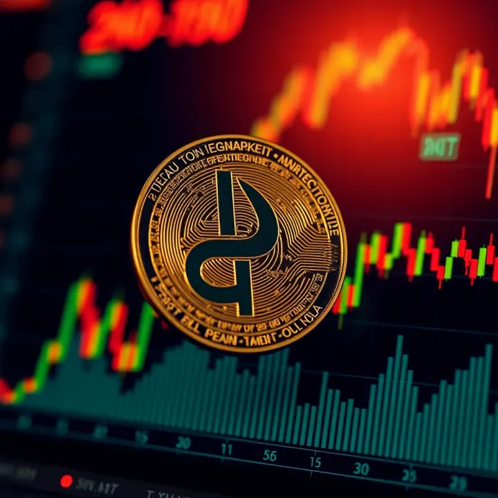 Graph depicting Hook Coin price fluctuations with market trend lines