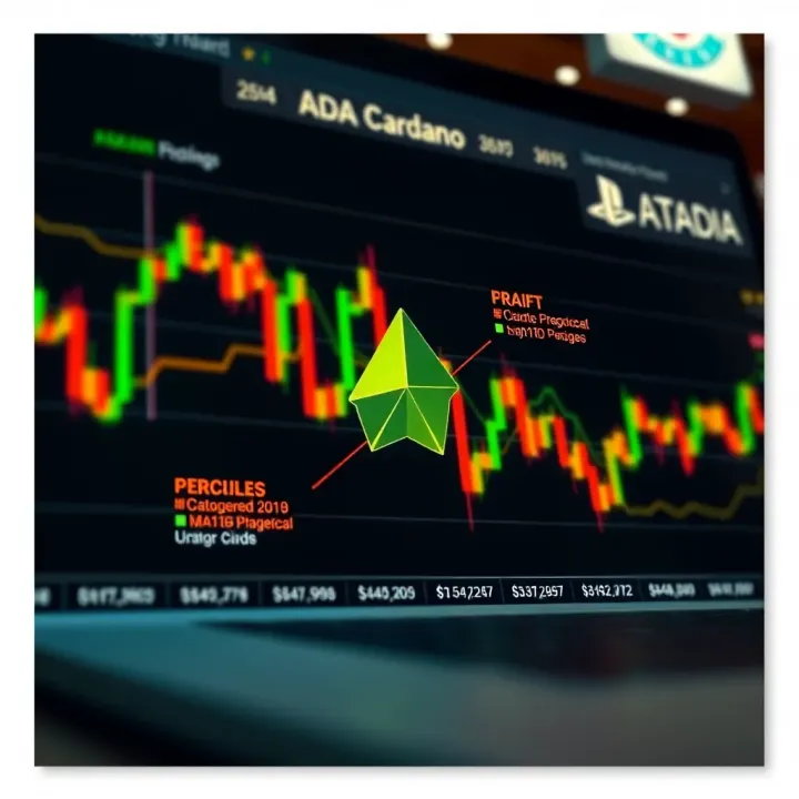 Chart illustrating market factors influencing ADA Cardano value