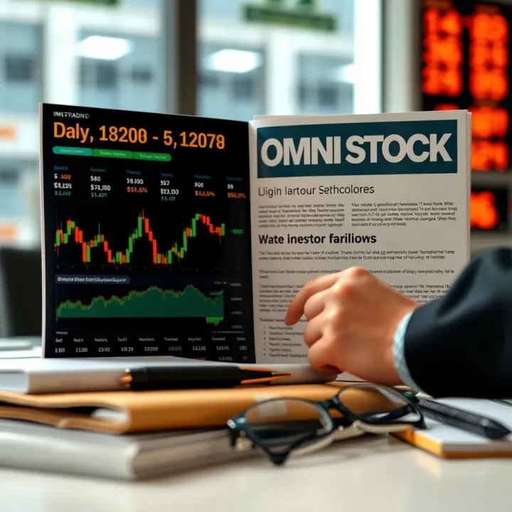 Visual representation of investor reviews and regulatory compliance documents related to Omni Stock